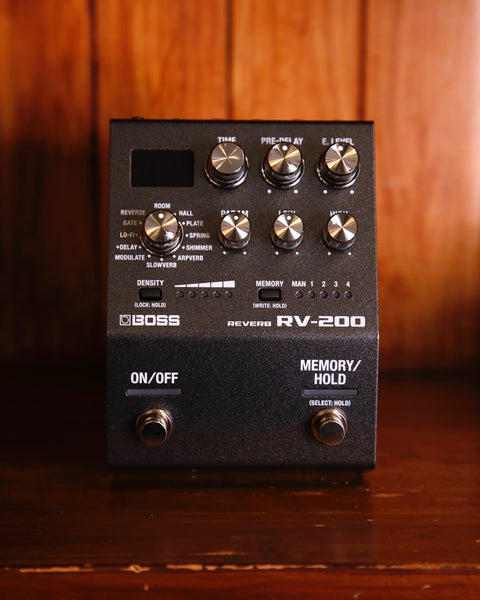 Boss RV-200 Reverb Pedal | The Rock Inn