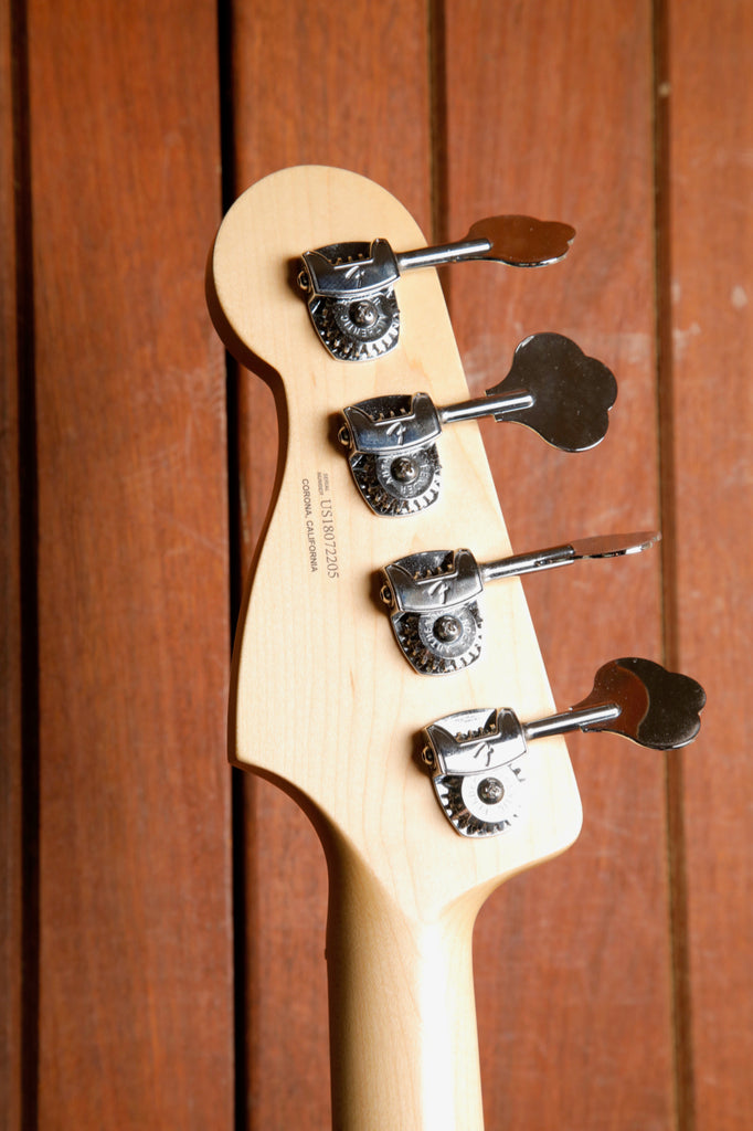 Fender American Performer Precision Bass Satin Lake Placid Blue 2018 Pre-Owned