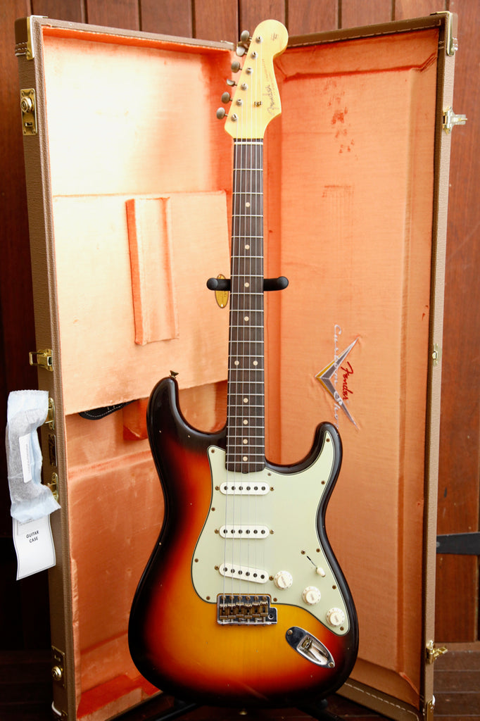 Fender Custom Shop LTD '62/63 Stratocaster Chocolate Sunburst Journeyman Electric Guitar