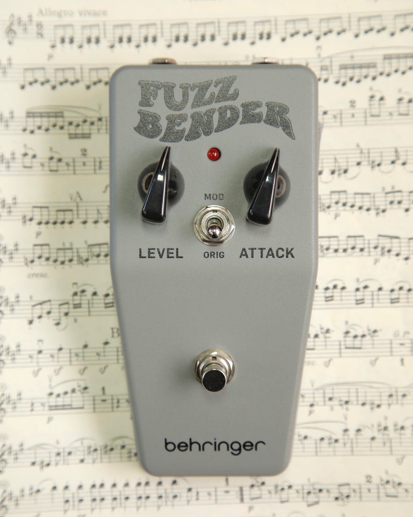 Behringer Fuzz Bender Vintage 60s Style Fuzz Pedal