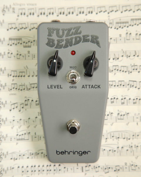 Behringer Fuzz Bender Vintage 60s Style Fuzz Pedal