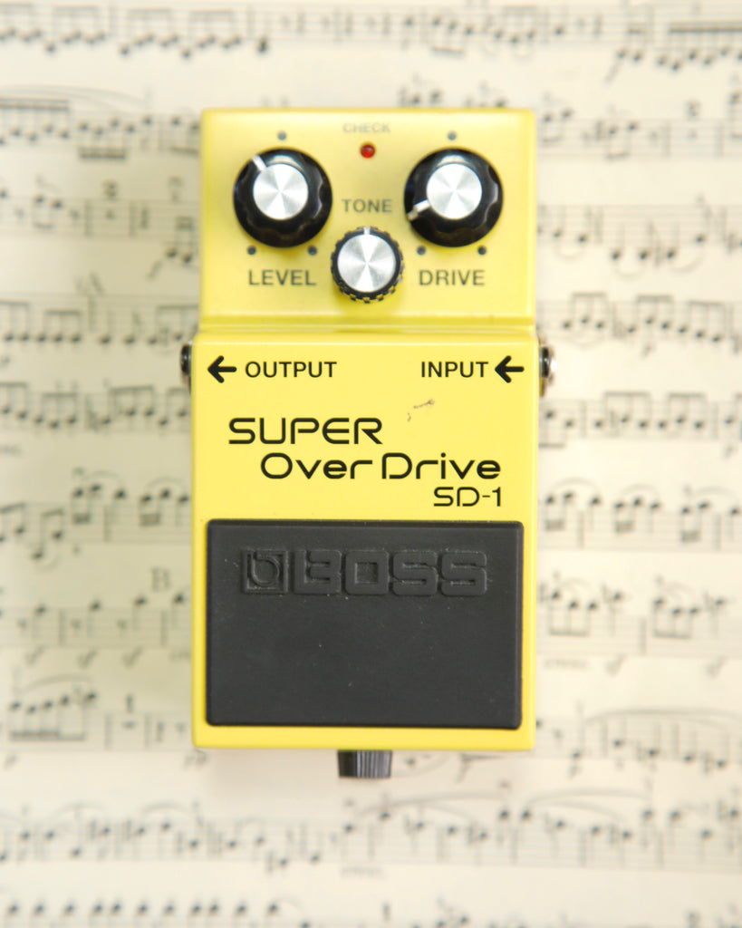 Boss SD-1 Overdrive Pedal Pre-Owned Pre-Owned
