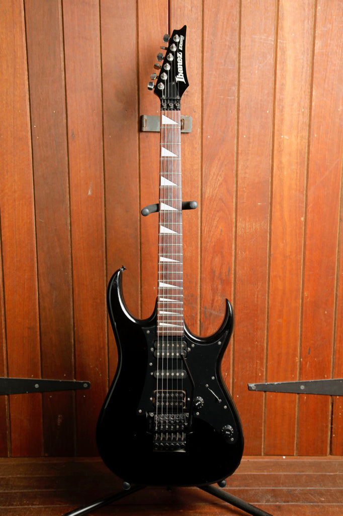 Ibanez EX350 Black Electric Guitar Made in Korea 1991 Pre-Owned