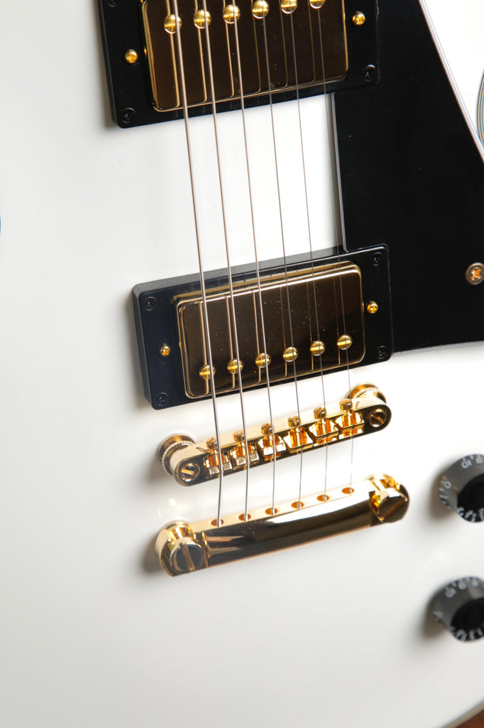 Epiphone Les Paul Custom Alpine White Electric Guitar