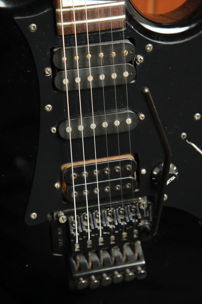Ibanez EX350 Black Electric Guitar Made in Korea 1991 Pre-Owned