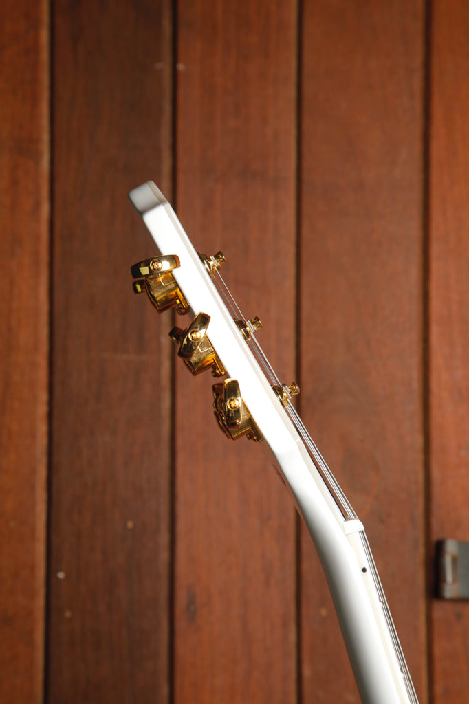 Epiphone Les Paul Custom Alpine White Electric Guitar