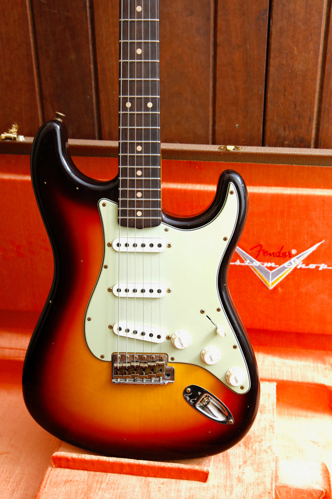 Fender Custom Shop LTD '62/63 Stratocaster Chocolate Sunburst Journeyman Electric Guitar