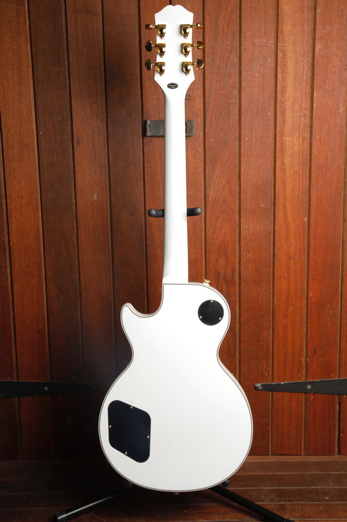 Epiphone Les Paul Custom Alpine White Electric Guitar