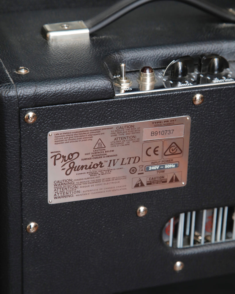 Fender Pro Junior Special Edition Valve Amplifier Pre-Owned