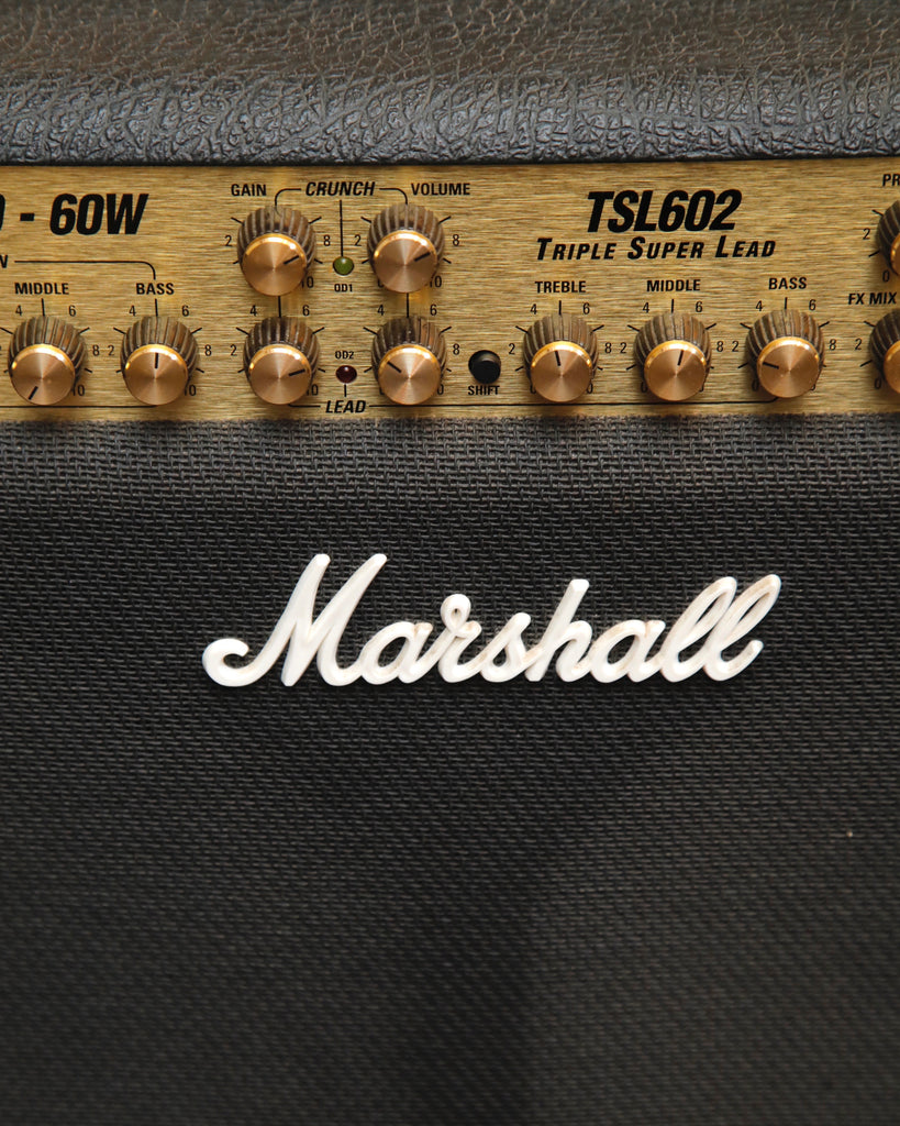 Marshall JCM 2000 TSL 602 Triple Super Lead 60-Watt 2x12" Valve Combo Amplifier Pre-Owned