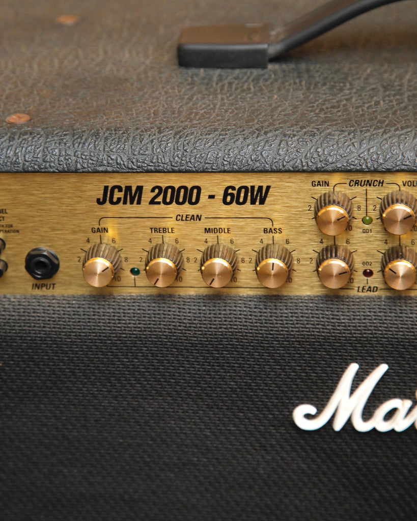 Marshall JCM 2000 TSL 602 Triple Super Lead 60-Watt 2x12" Valve Combo Amplifier Pre-Owned