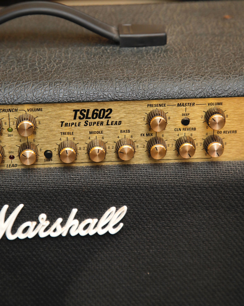 Marshall JCM 2000 TSL 602 Triple Super Lead 60-Watt 2x12" Valve Combo Amplifier Pre-Owned