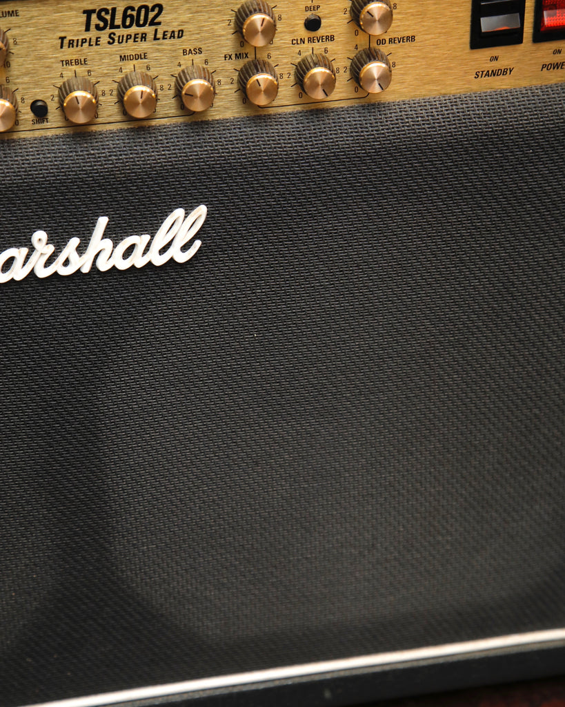 Marshall JCM 2000 TSL 602 Triple Super Lead 60-Watt 2x12" Valve Combo Amplifier Pre-Owned