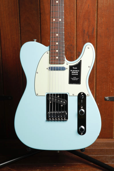 Fender 75th Anniversary Player II Telecaster Daphne Blue Electric Guitar