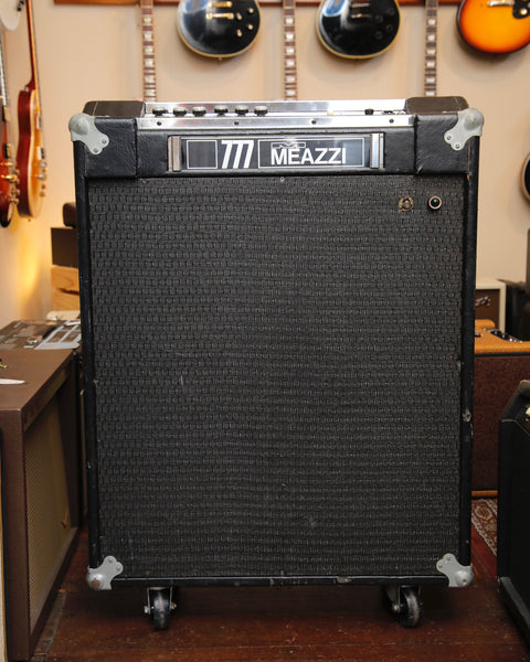 Meazzi Super Bass 777 4x10" Bass Amplifier Combo Made In Italy Pre-Owned