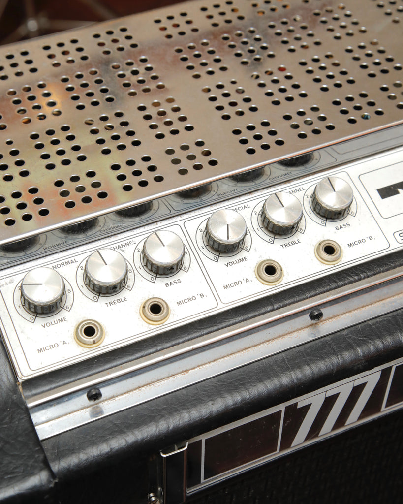 Meazzi Super Bass 777 4x10" Bass Amplifier Combo Made In Italy Pre-Owned