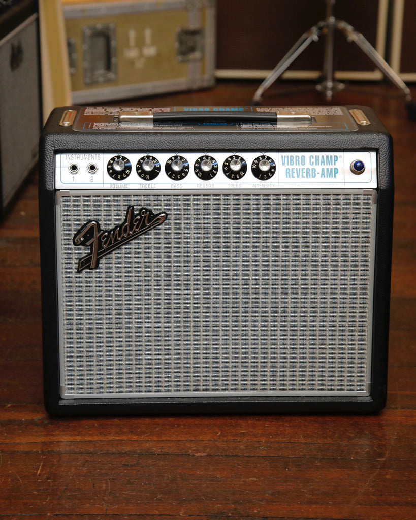 Fender '68 Custom Vibro Champ Reverb Guitar Combo Amplifier Pre-Owned