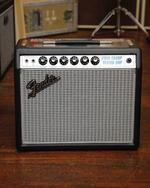 Fender '68 Custom Vibro Champ Reverb Guitar Combo Amplifier Pre-Owned