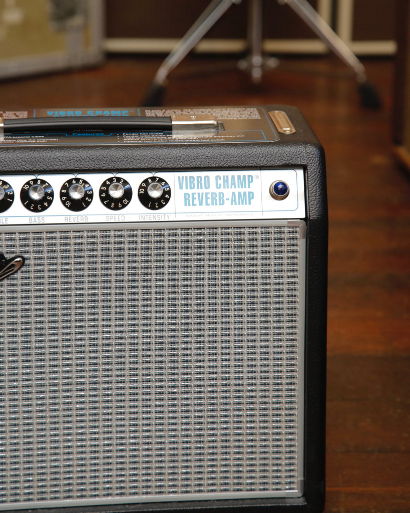 Fender '68 Custom Vibro Champ Reverb Guitar Combo Amplifier Pre-Owned