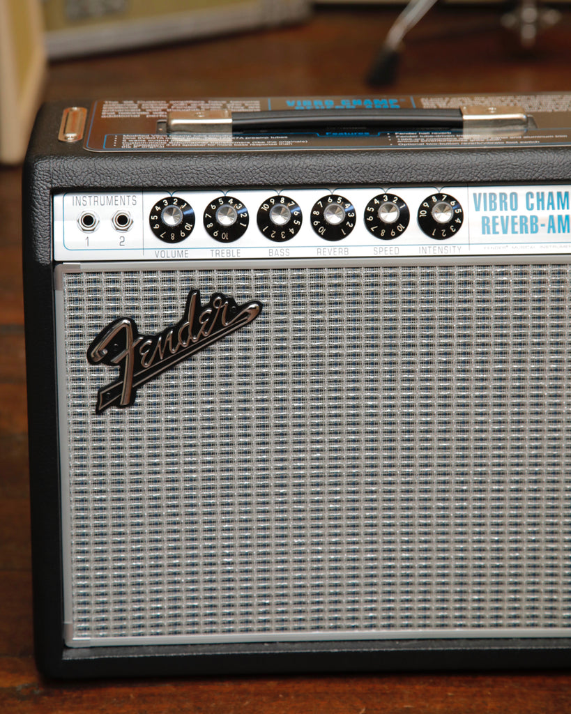 Fender '68 Custom Vibro Champ Reverb Guitar Combo Amplifier Pre-Owned
