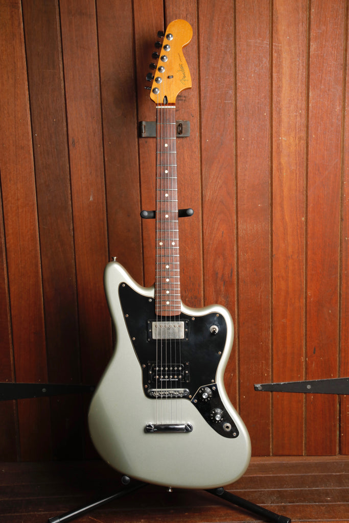 Fender Blacktop Jaguar HH Silver Electric Guitar Pre-Owned