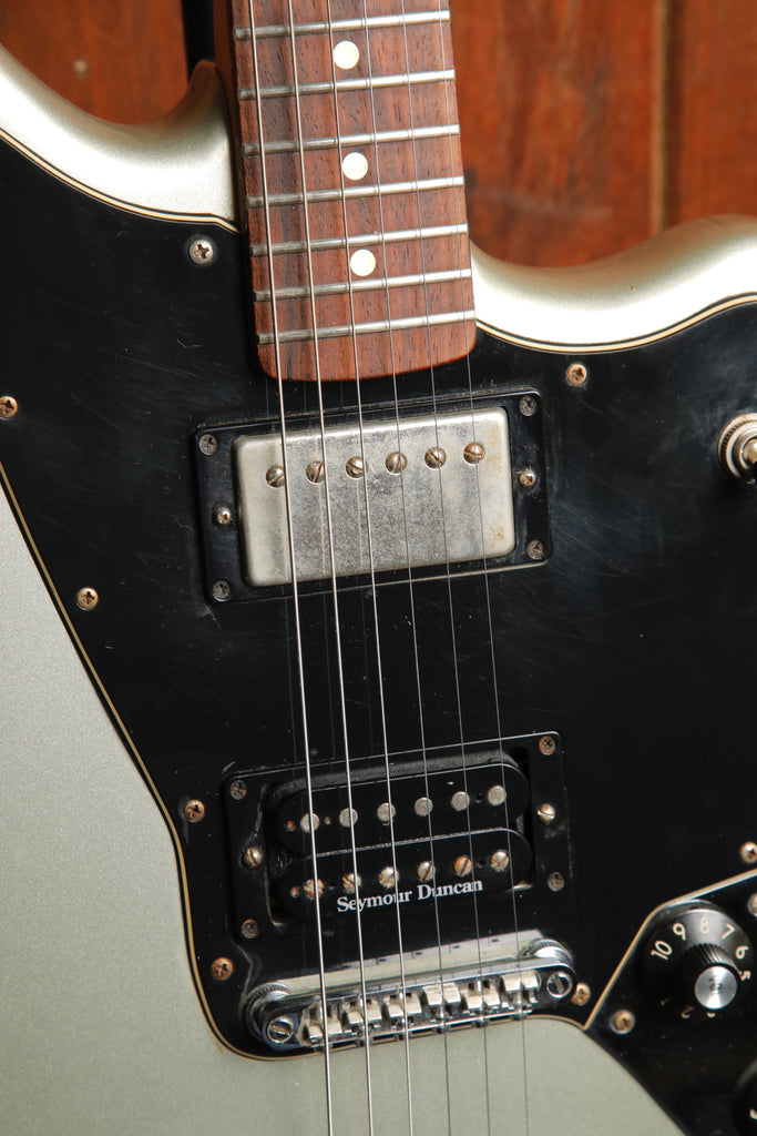 Fender Blacktop Jaguar HH Silver Electric Guitar Pre-Owned