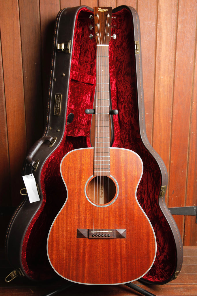 Tasman TA150O-E Mahogany Acoustic-Electric Guitar with Case Pre-Owned