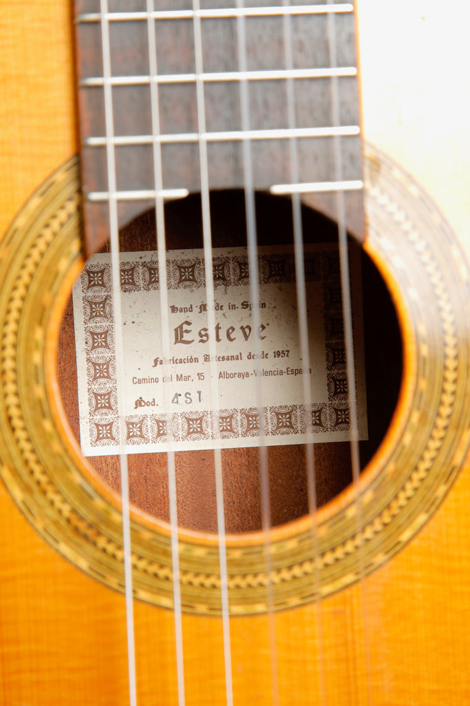 Esteve 4ST Classical Nylon String Guitar Pre-Owned