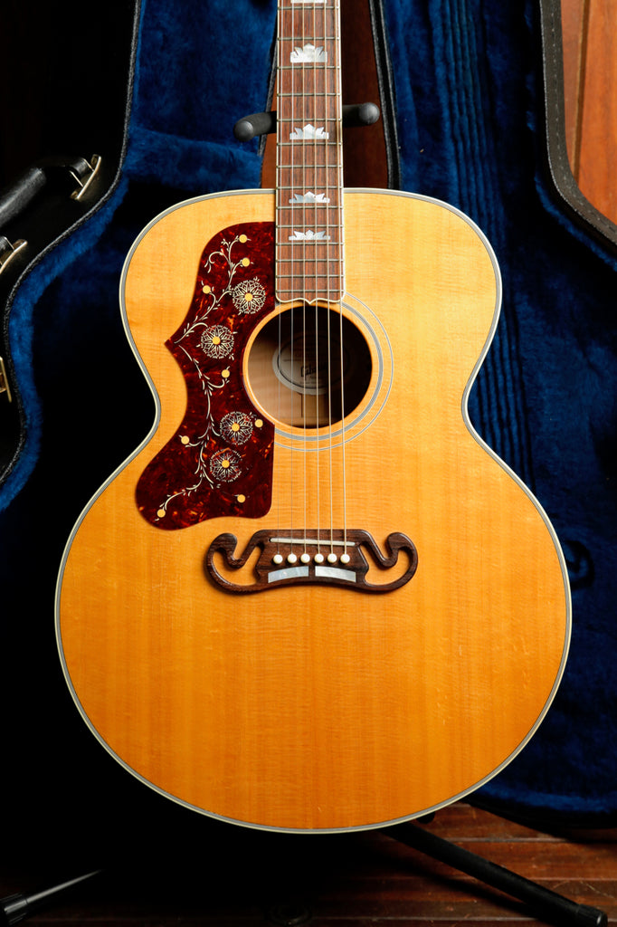 Gibson SJ-200 Standard Left Handed Natural Acoustic-Electric Guitar 2013 Pre-Owned