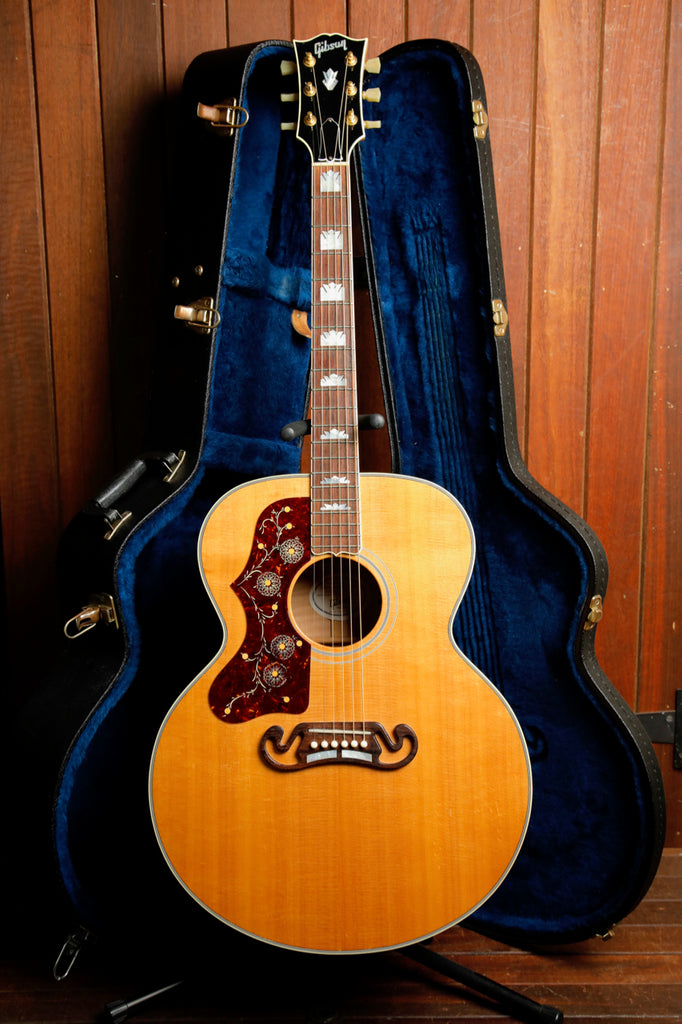 Gibson SJ-200 Standard Left Handed Natural Acoustic-Electric Guitar 2013 Pre-Owned