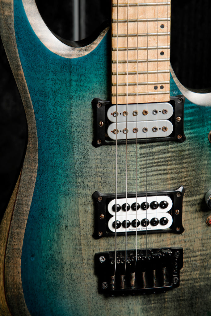 Ibanez RGD61AL Stained Sapphire Blue Burst Electric Guitar Pre-Owned