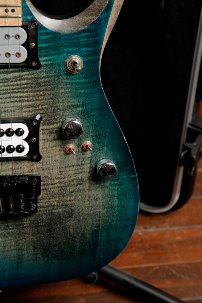 Ibanez RGD61AL Stained Sapphire Blue Burst Electric Guitar Pre-Owned