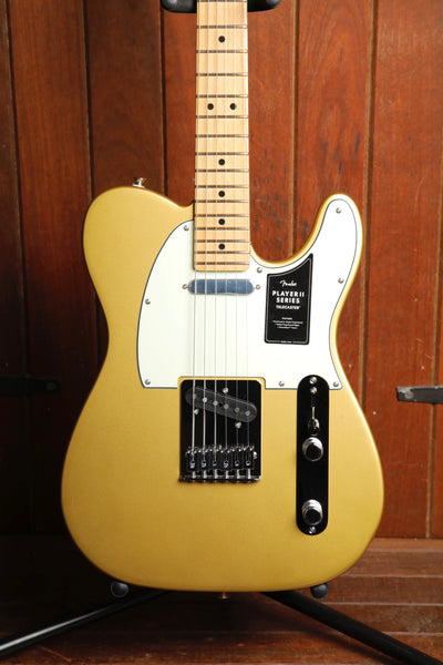Fender 75th Anniversary Player II Telecaster Aztec Gold Electric Guitar