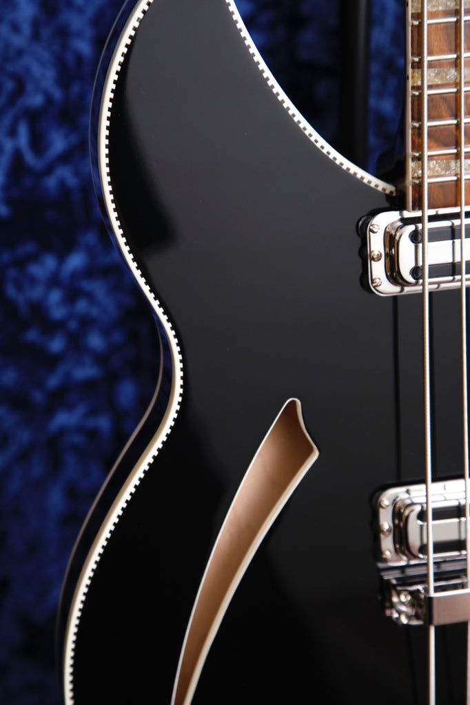 Rickenbacker 90th Anniversary 4005XC Amber Jetglo Solidbody Electric Bass Guitar