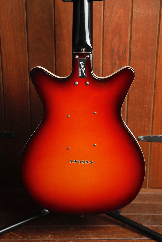 Danelectro Semi-Hollow Sunburst 12-String Guitar Pre-Owned