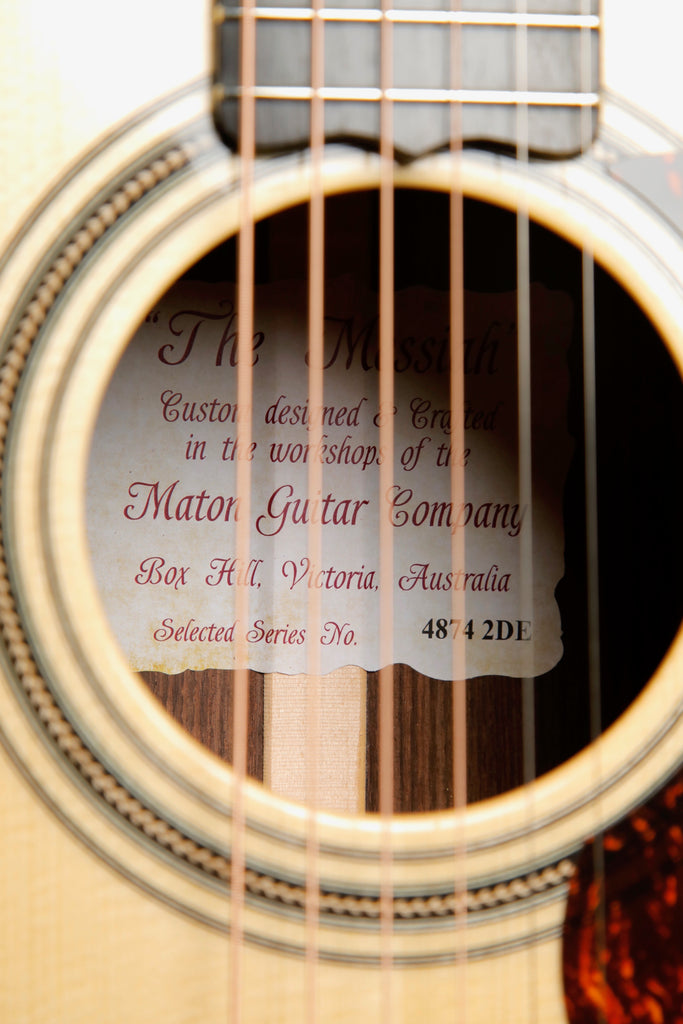 Maton EM100 808 Messiah Acoustic-Electric Guitar Pre-Owned