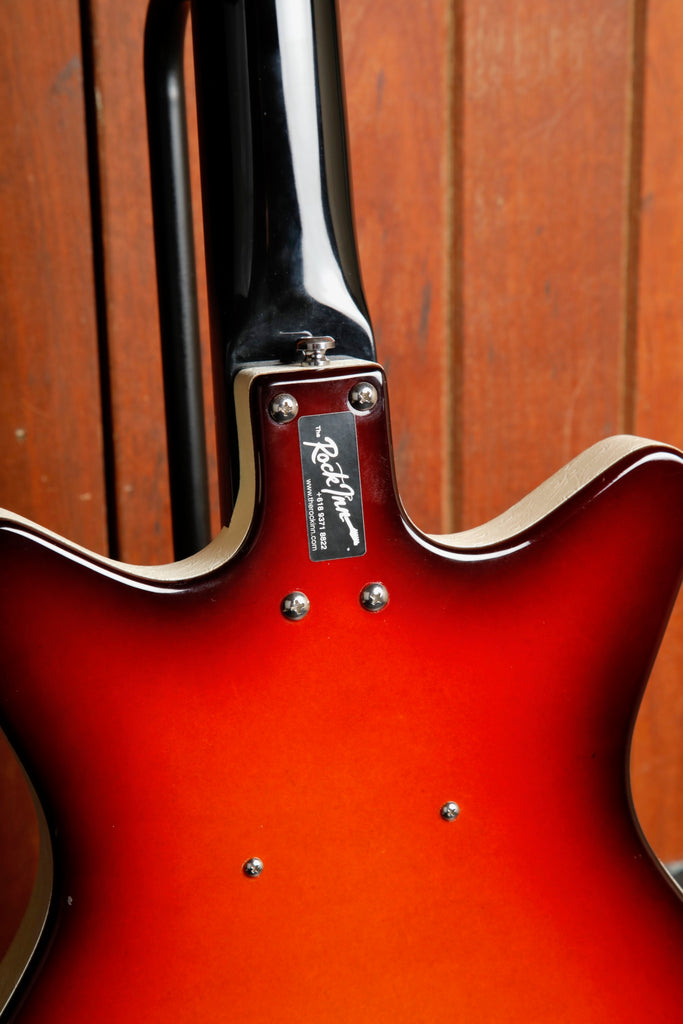 Danelectro Semi-Hollow Sunburst 12-String Guitar Pre-Owned