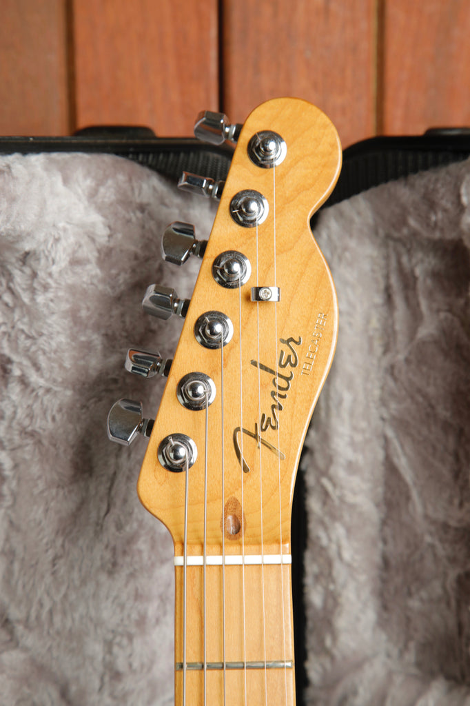 Fender American Ultra Telecaster Texas Tea Electric Guitar Pre-Owned
