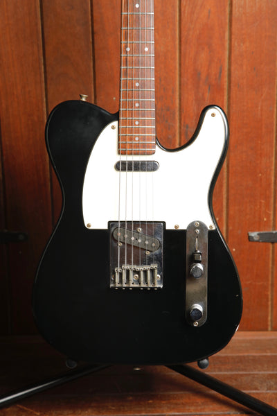 Fender Japan TL 314 Telecaster Black Electric Guitar 1986 Pre Owned
