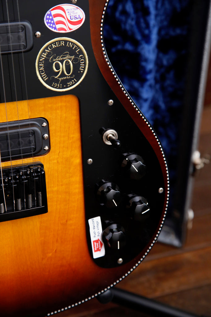 Rickenbacker 90th Anniversary 480XC Tobacco Glo Electric Guitar