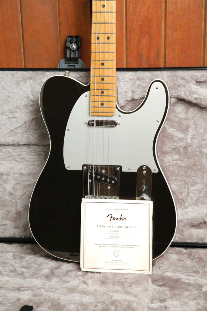 Fender American Ultra Telecaster Texas Tea Electric Guitar Pre-Owned