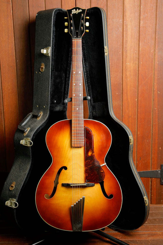 Hofner Congress Vintage 1960s Archtop Acoustic Guitar Pre-Owned