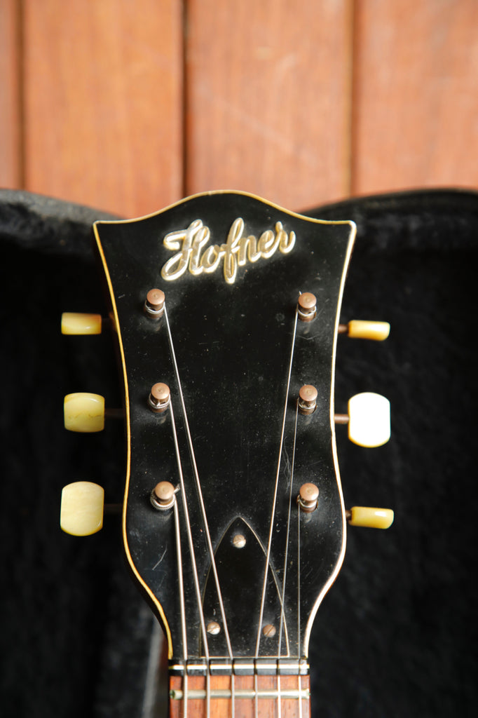 Hofner Congress Vintage 1960s Archtop Acoustic Guitar Pre-Owned