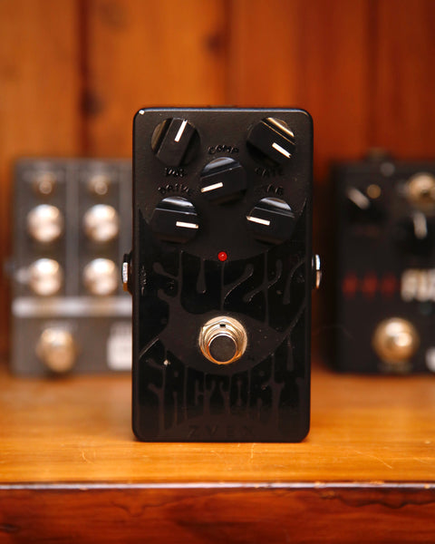 Zvex Fuzz Factory Limited Edition Black Fuzz Pedal Pre-Owned