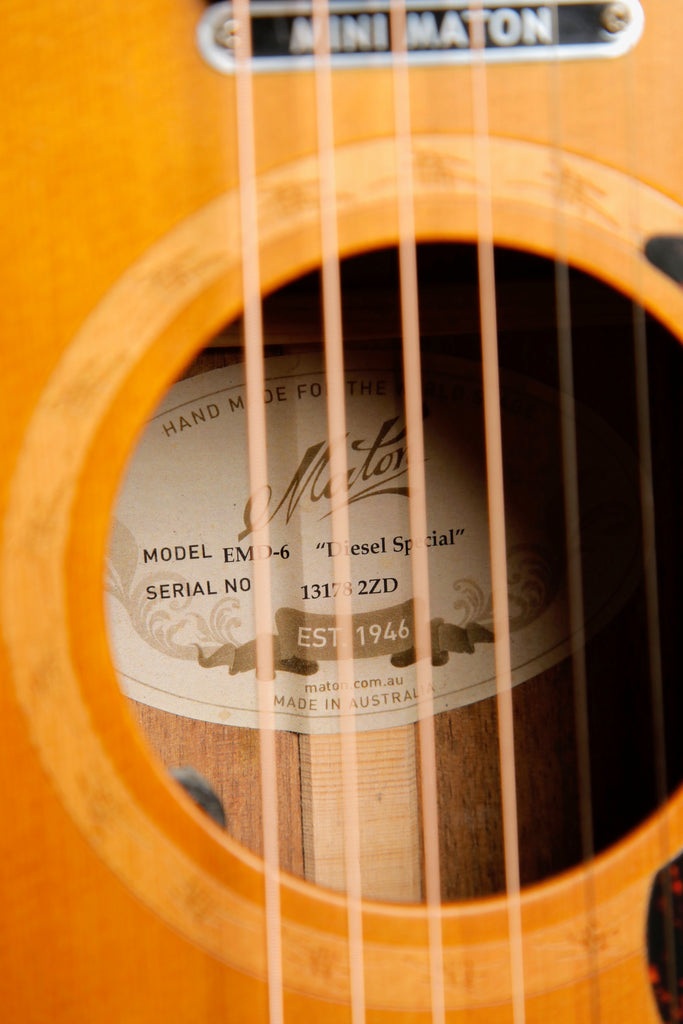 Maton EMD-6 Diesel Mini Maton Acoustic-Electric Guitar Pre-Owned