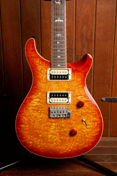 PRS SE Custom 24 Quilt Vintage Sunburst Electric Guitar Pre-Owned