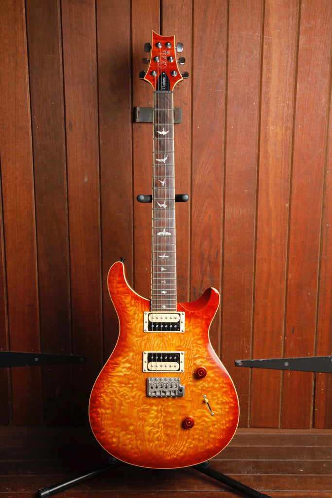 PRS SE Custom 24 Quilt Vintage Sunburst Electric Guitar Pre-Owned