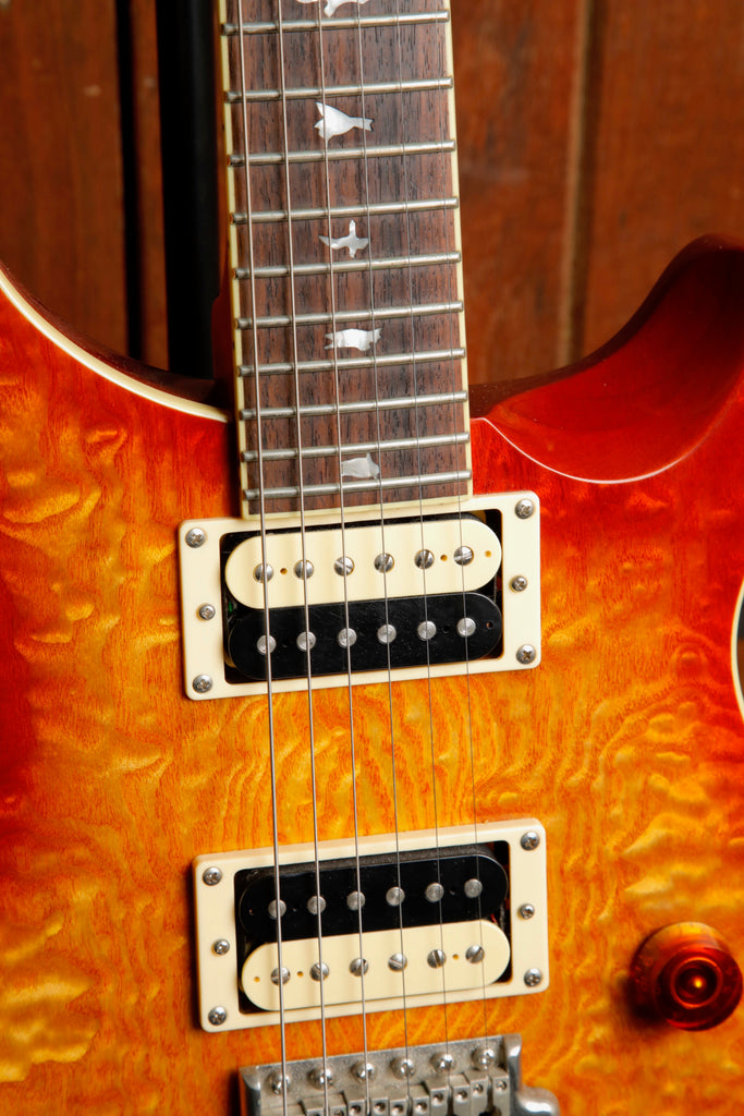 PRS SE Custom 24 Quilt Vintage Sunburst Electric Guitar Pre-Owned