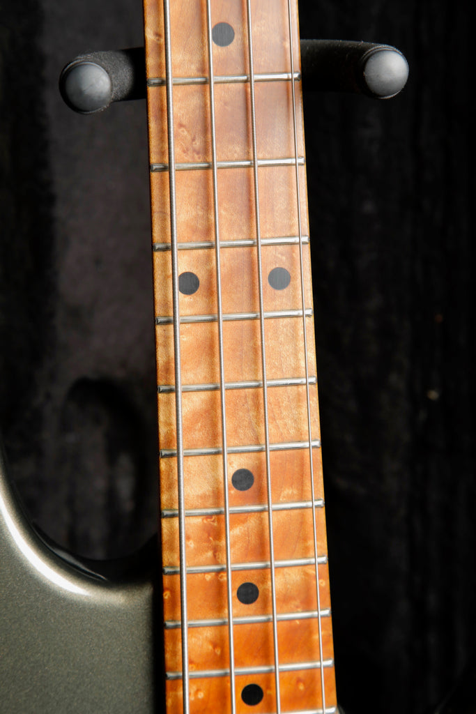 Ernie Ball Music Man StingRay 4 HH Graphite Pearl Bass Guitar 2006 Pre-Owned