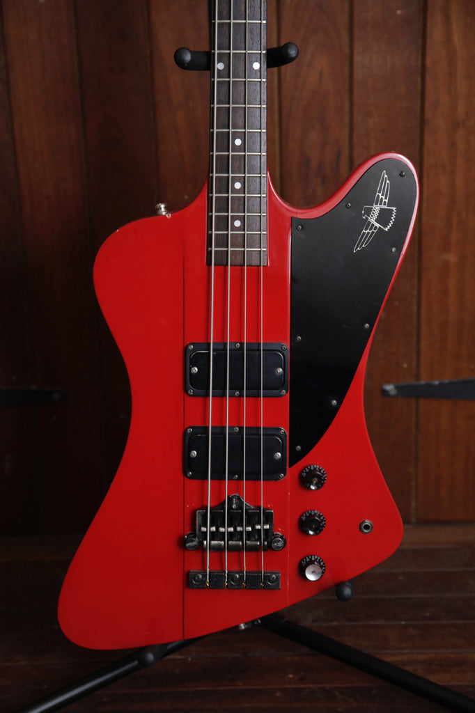 Greco Vintage Thunderbird Bass 1990 Red Pre-Owned